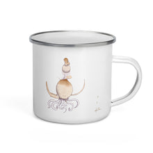 Load image into Gallery viewer, the coffeemonsters no. 491 - squid explode - enamel mug