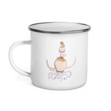Load image into Gallery viewer, the coffeemonsters no. 491 - squid explode - enamel mug