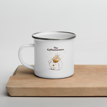 Load image into Gallery viewer, the coffeemonsters book - enamel mug
