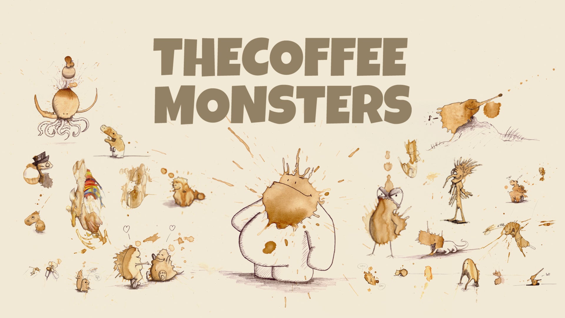 the coffeemonsters | Coffee Art Gallery, Shop & Portfolio   thecoffeemonsters
