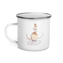 Load image into Gallery viewer, the coffeemonsters no. 491 - squid explode - enamel mug
