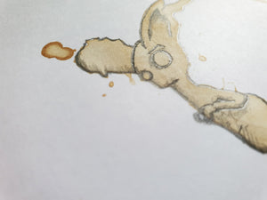 #593 the coffeemonsters – original drawing